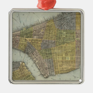 Southern New York City Metalen Ornament
