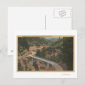Southern Oregon - Pioneer Bridge, Canyon Creek Briefkaart (Voorkant / Achterkant)