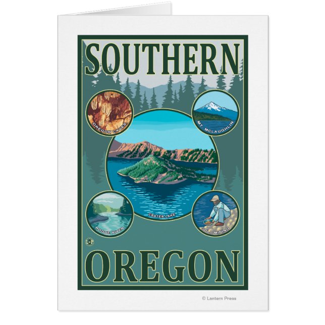 Southern OregonScene Travel Poster (Voorkant)