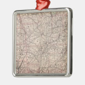 Southern Pacific Company Metalen Ornament (Links)