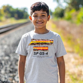 Southern Pacific GS-4 Daylight Steam Locomotive T-shirt