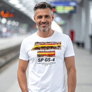 Southern Pacific GS-4 Daylight Stoomlocomotief T-shirt