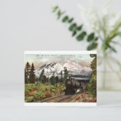 Southern Pacific Mt. Shasta 1912 Briefkaart (Staand voorkant)