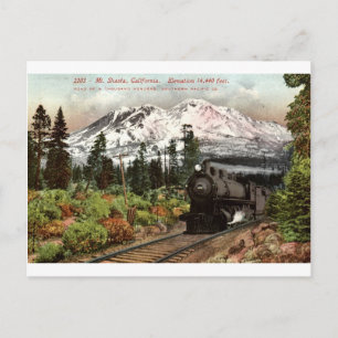 Southern Pacific Mt. Shasta 1912  Briefkaart