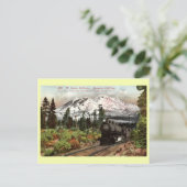 Southern Pacific Mt. Shasta 1912  Briefkaart (Staand voorkant)