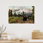Southern Pacific Mt. Shasta 1912  Poster (Keuken)