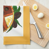 Southern Pecan Pie Recept Theedoek (Quarter Fold)