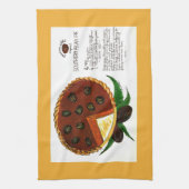 Southern Pecan Pie Recept Theedoek (Verticaal)