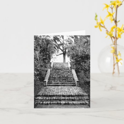 Southern Plantation Inspired Notecard Kaart (Gele Bloem)