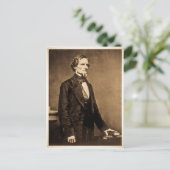 Southern President Jefferson Davis Briefkaart (Staand voorkant)