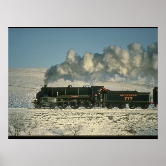 Southern Railway No. 777_Steam Trains Poster (Voorkant)