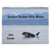 Southern Resident Killer Whales ~ Agenda 2012 Kalender (Hoes)