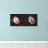 Southern Ring Nebula Canvas Afdruk (Insitu (Houten vloer))