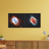 Southern Ring Nebula Canvas Afdruk (Insitu (Woonkamer))