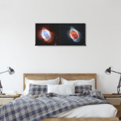 Southern Ring Nebula Canvas Afdruk (Insitu (Slaapkamer))