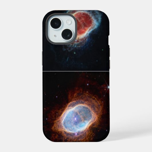 Southern Ring Nebula iPhone 15 Case (Achterkant)