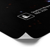 Southern Ring Nebula, NGC 3132 (James Webb/JWST) Poster (Hoek)