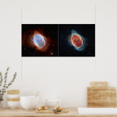 Southern Ring Nebula Poster (Keuken)