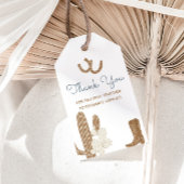 Southern Rodeo Cowboy Birthday Cadeaulabel