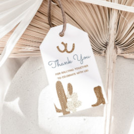 Southern Rodeo Cowboy Birthday Cadeaulabel