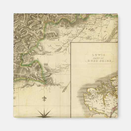 Southern Ross, Cromarty Shires Magneet (Voorkant)