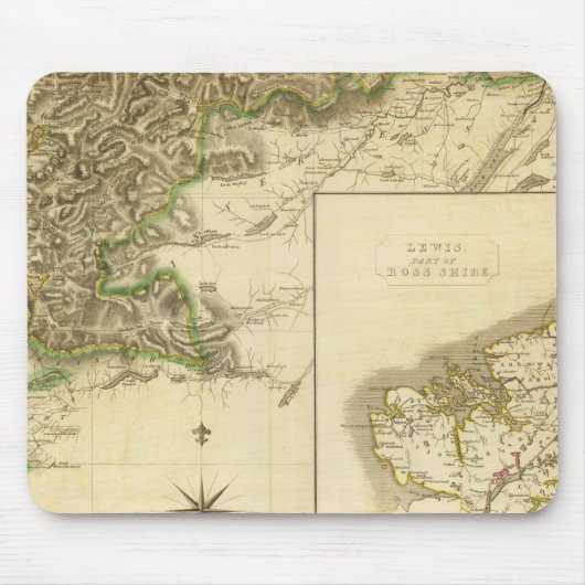 Southern Ross, Cromarty Shires Muismat (Voorkant)
