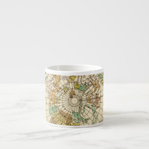Southern Sky Star Chart and Constellations Map Espresso Kop