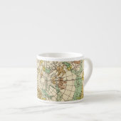 Southern Sky Star Chart and Constellations Map Espresso Kop (Voorkant rechts)