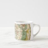 Southern Sky Star Chart and Constellations Map Espresso Kop (Rechts)
