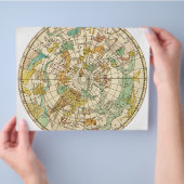 Southern Sky Star Chart and Constellations Map Flyer (Hand)