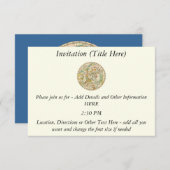 Southern Sky Star Chart and Constellations Map Kaart (Voorkant / Achterkant)