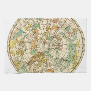 Southern Sky Star Chart and Constellations Map Theedoek