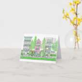 Southern Spring Green Notecards Kaart (Gele Bloem)
