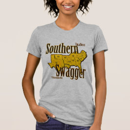 Southern Swagger Yellow T-Shirt Dress