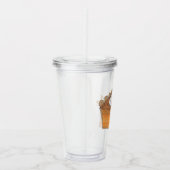 Southern Sweet Potato Pie Slice Soul Food Foodie Acryl Drinkbeker (Rechts)