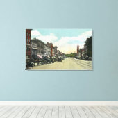 Southern Uitzicht Down Main Street Canvas Afdruk (Insitu (Houten vloer))