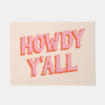 Southern Welcome: Howdy Y'all (oude westerse lette
