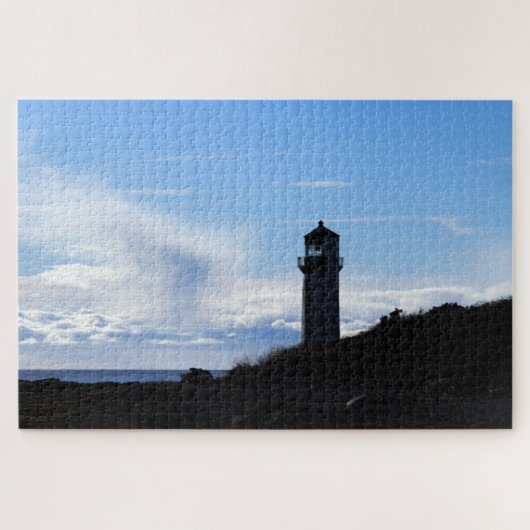 Southerness Lighthouse, Dumfries en Galloway Legpuzzel (Horizontaal)