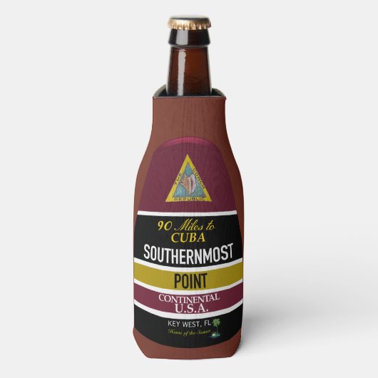 Southernmost Point Marker Cooler (Fles Voorkant)