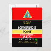 Southerst Point Buoy Key West Briefkaart (Voorkant / Achterkant)