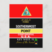 Southerst Point Buoy Key West Briefkaart (Voorkant)