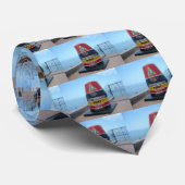 Southerst Point Buoy Key West Florida Stropdas (Opgerold)