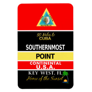Southerst Point Buoy Key West Magneet