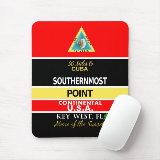 Southerst Point Buoy Key West Muismat (Met muis)