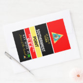 Southerst Point Buoy Key West Rechthoekige Sticker (Envelop)