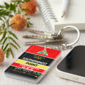 Southerst Point Buoy Key West Sleutelhanger (Voorkant Rechts)