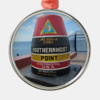 Southerst point Key West Buoy Metalen Ornament
