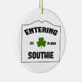 Southie invoeren keramisch ornament (Rechts)
