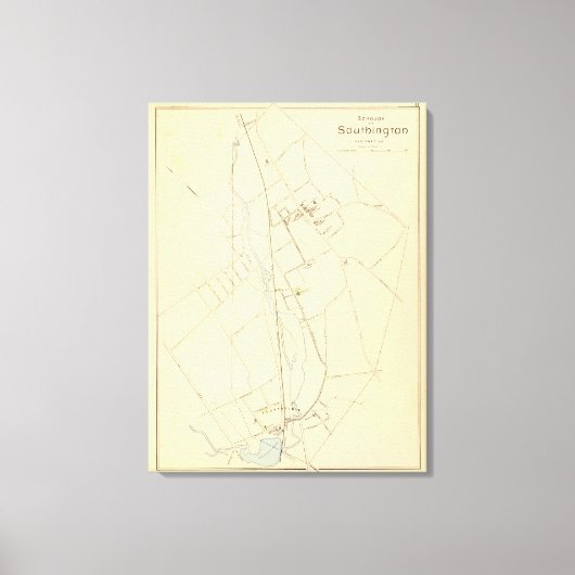 Southington Borough Canvas Afdruk (Voorkant)