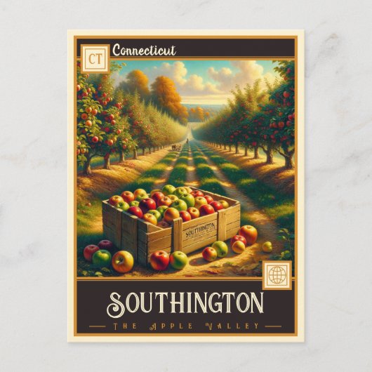 Southington, Connecticut |  BRIEFKAART (Voorkant)